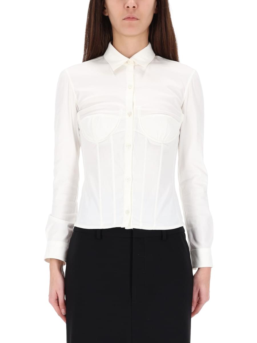 Balenciaga Women Corset Shirt BALENCIAGA