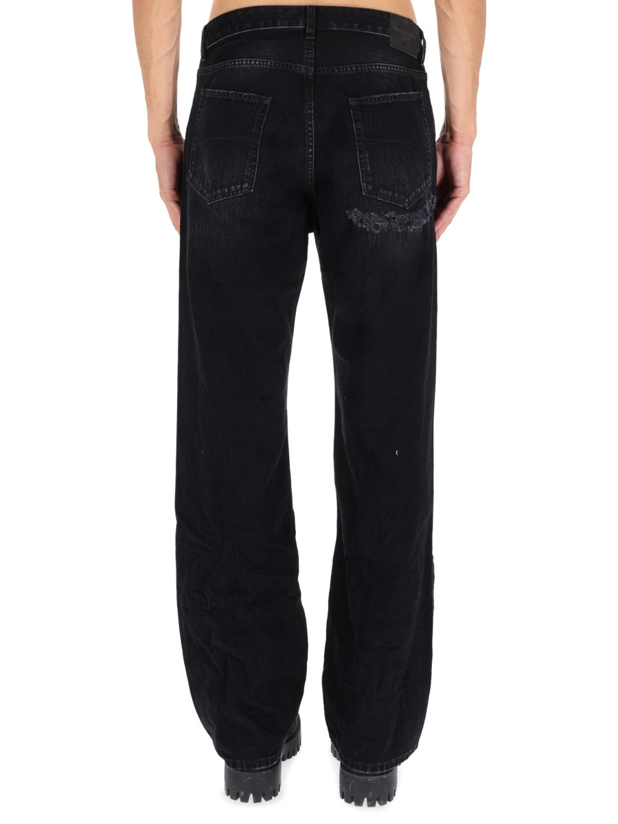 Balenciaga Men Deconstructed Jeans BALENCIAGA