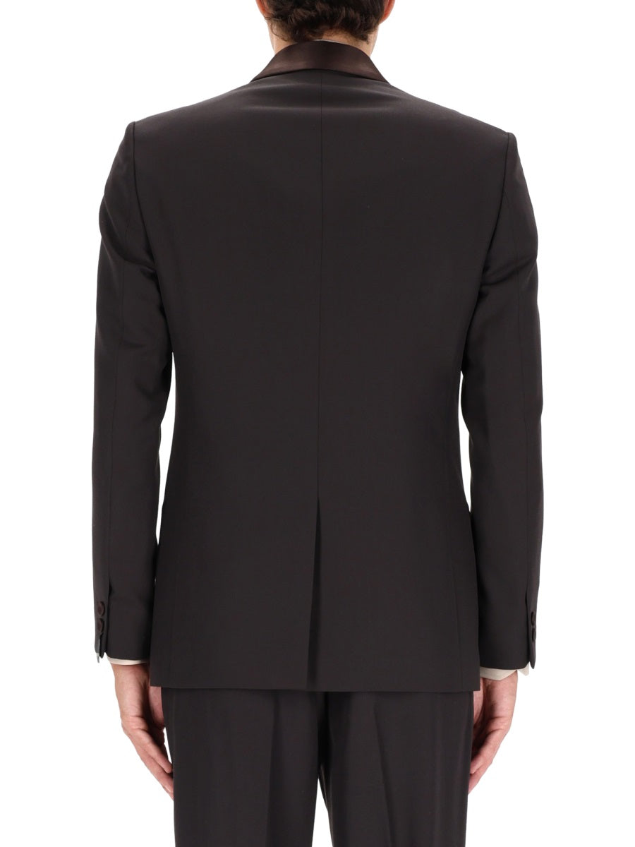 Fendi Men Single-Breasted Tailored Jacket FENDI