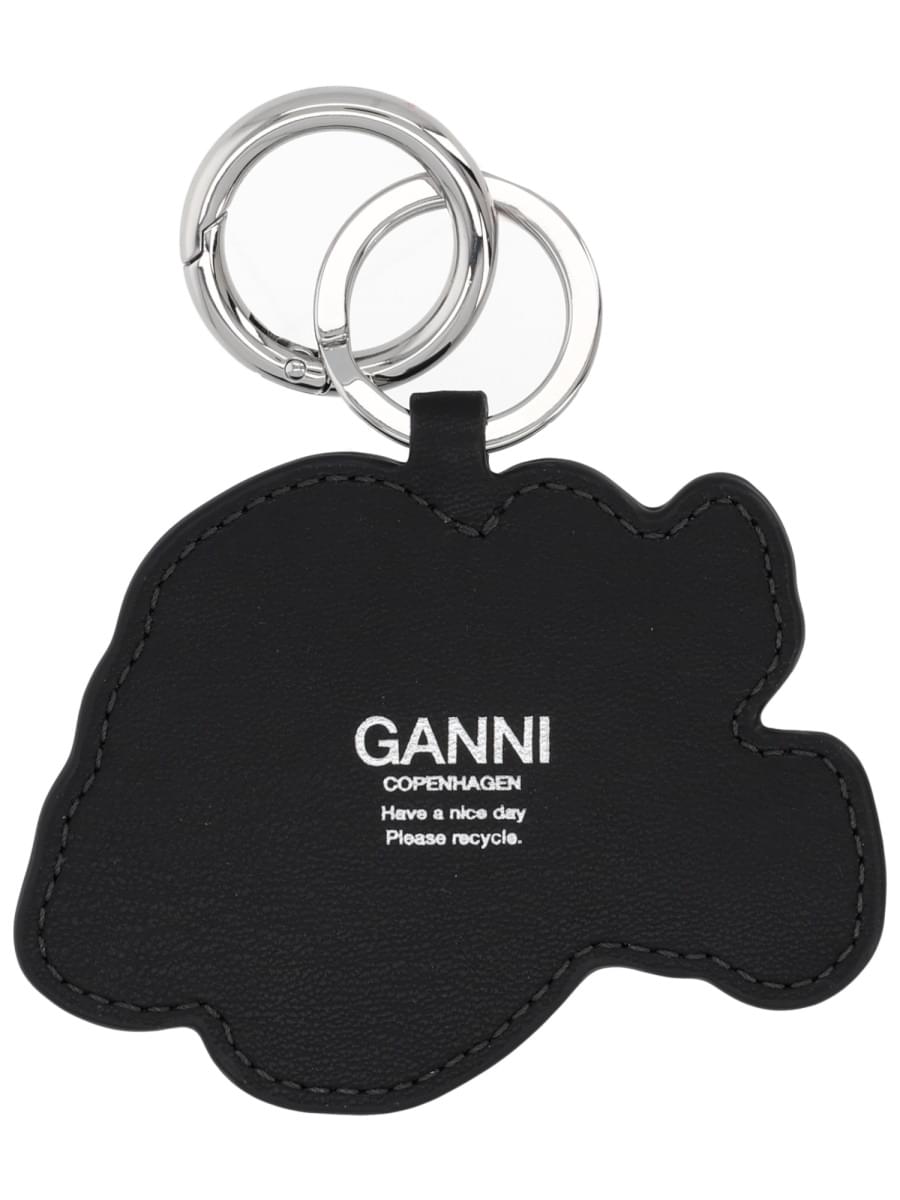 Ganni Women Keychain "Dog" GANNI