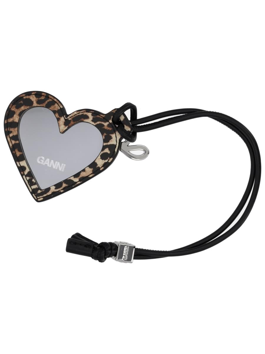Ganni Women "Bou Heart" Keychain GANNI