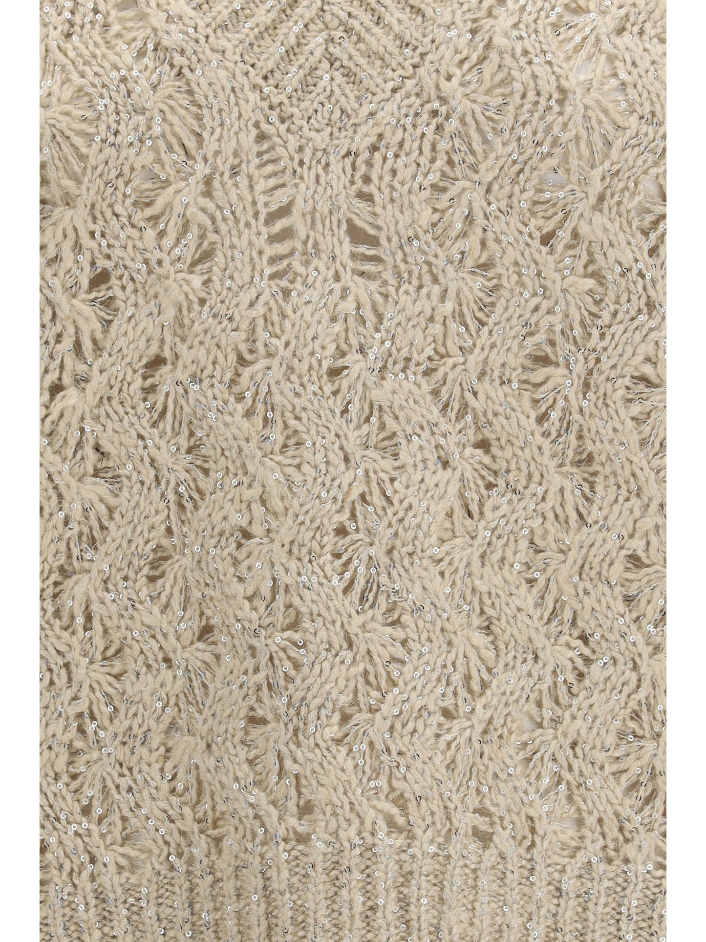 Brunello Cucinelli Women Silk Blend Sequined Vest BRUNELLO CUCINELLI