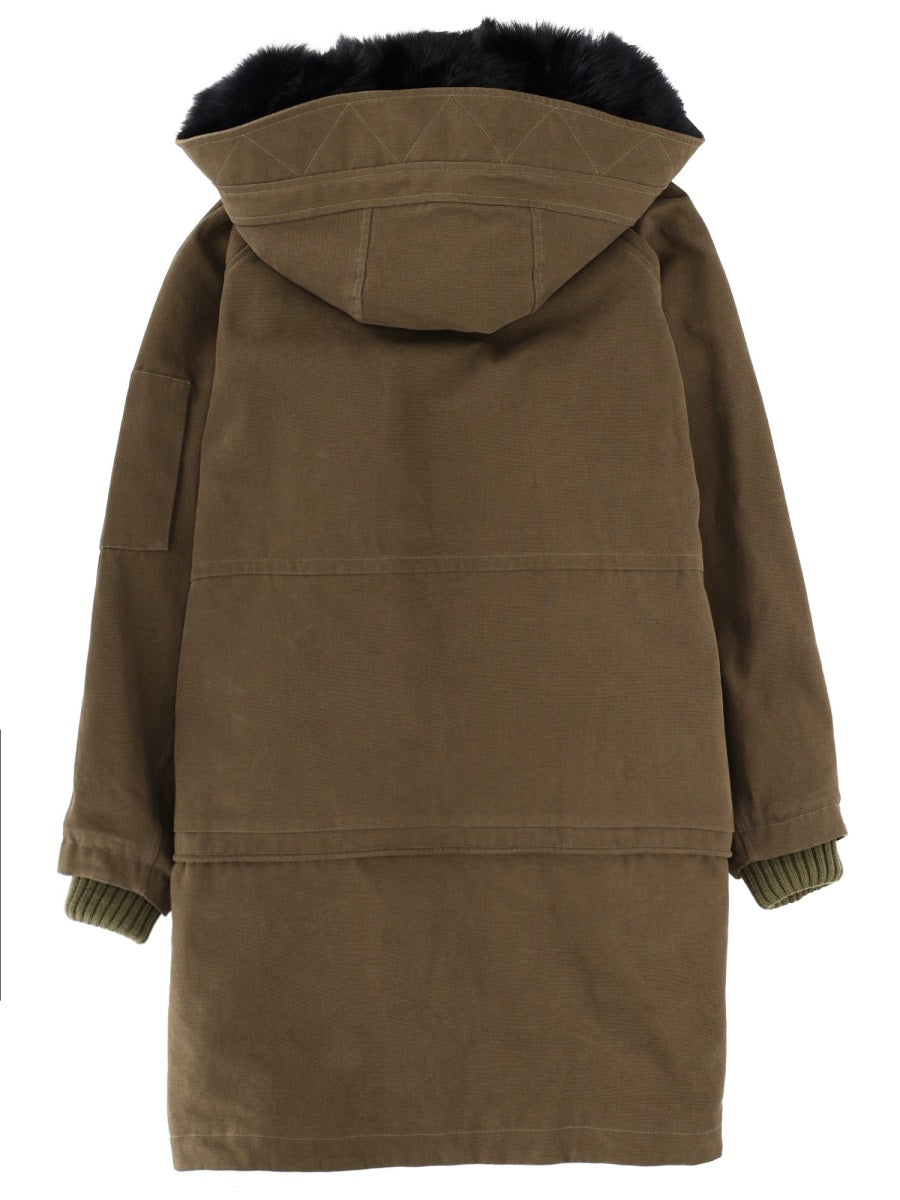 Dolce & Gabbana Women Cotton Parka DOLCE & GABBANA
