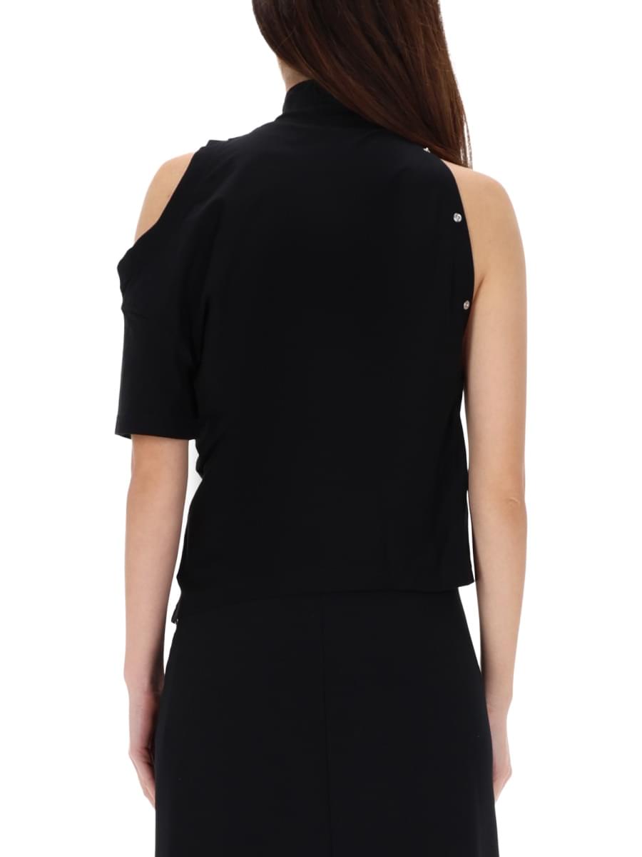 Courreges Women Asymmetrical T-Shirt COURREGES