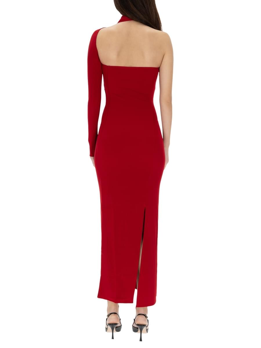 Courreges Women Draped One-Shoulder Dress