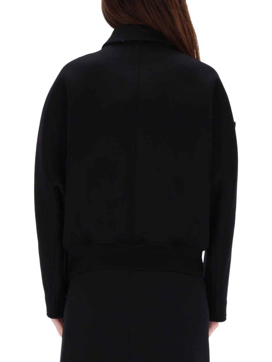 Courreges Women Wool Bomber Jacket COURREGES