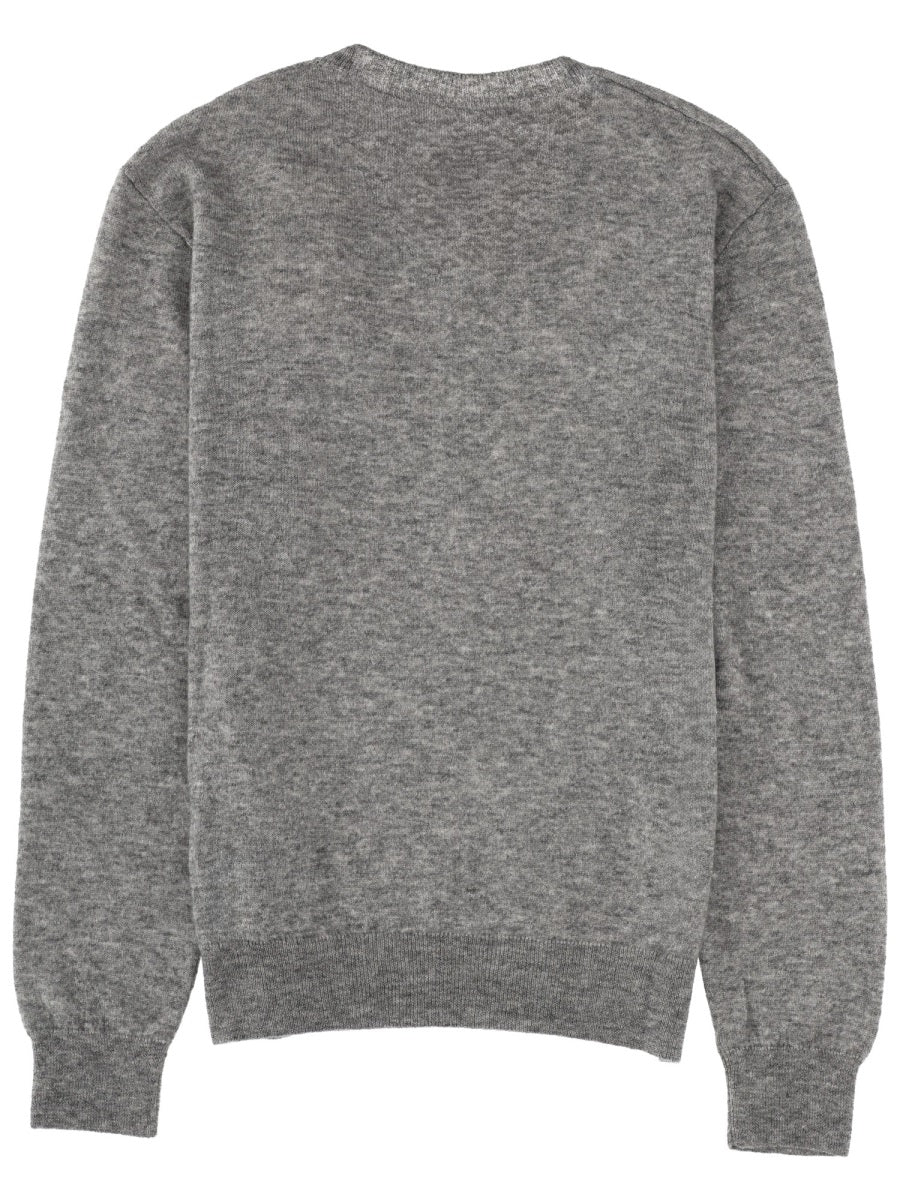 Saint Laurent Women V-Neck Sweater SAINT LAURENT
