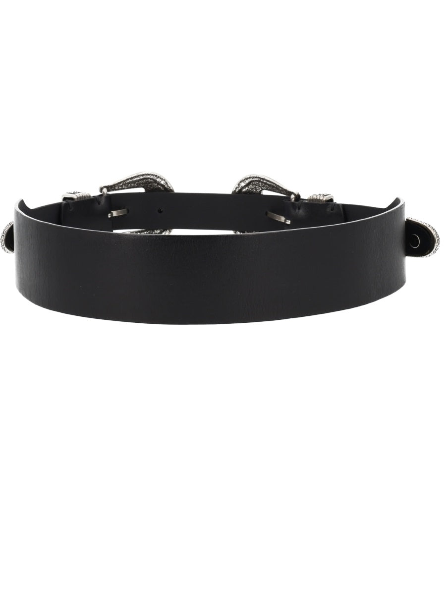 Golden Goose Women Double Buckle Belt GOLDEN GOOSE
