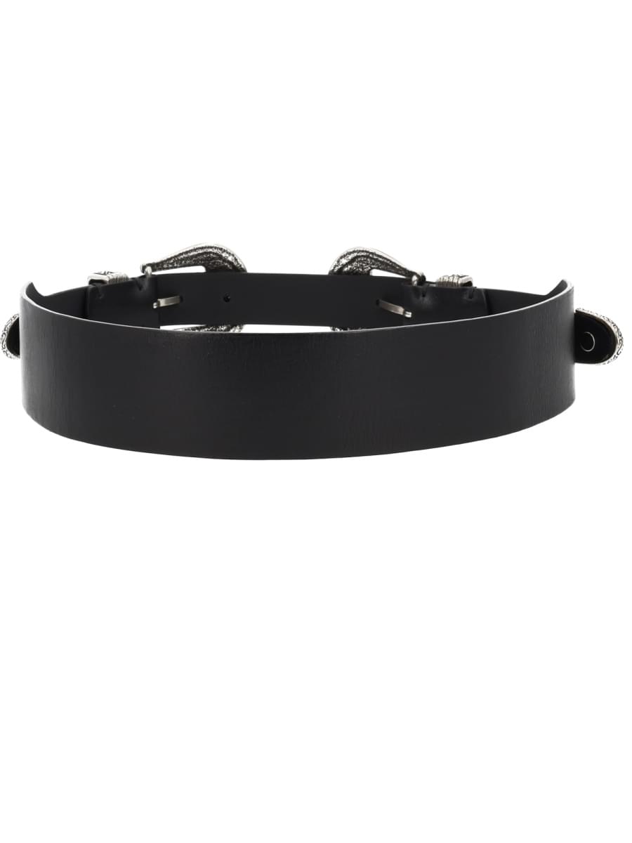 Golden Goose Women Double Buckle Belt GOLDEN GOOSE