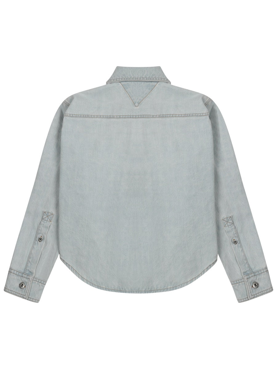 Bottega Veneta Women "Extra Bleach" Denim Shirt BOTTEGA VENETA