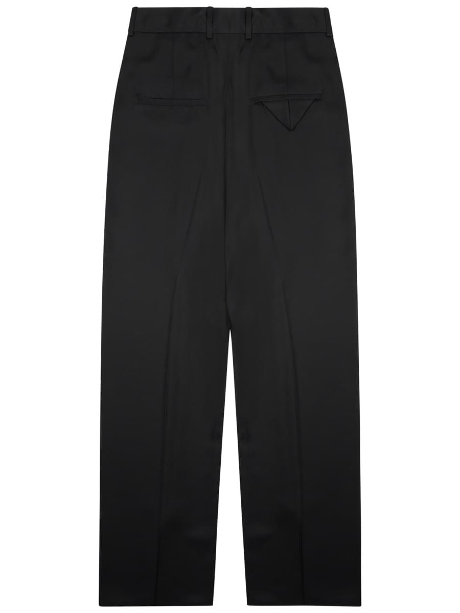 Bottega Veneta Women Silk Blend Tailored Pants BOTTEGA VENETA