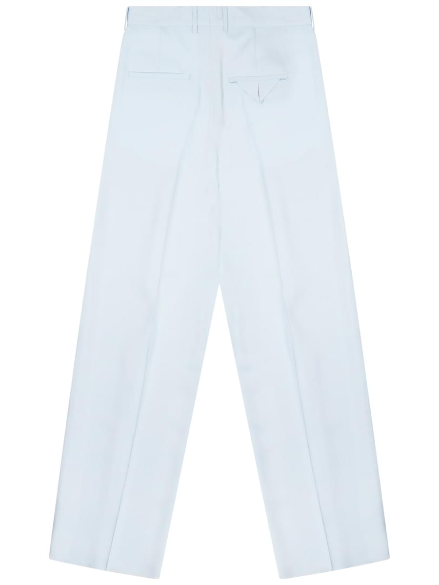 Bottega Veneta Women Silk Blend Tailored Pants BOTTEGA VENETA
