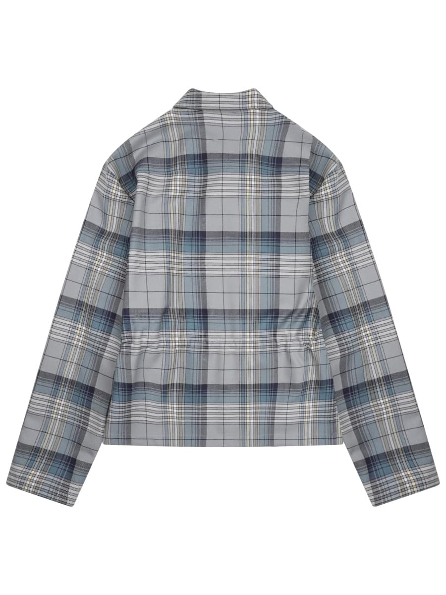 Dior Men Zippered "Check" Shirt CHRISTIAN DIOR