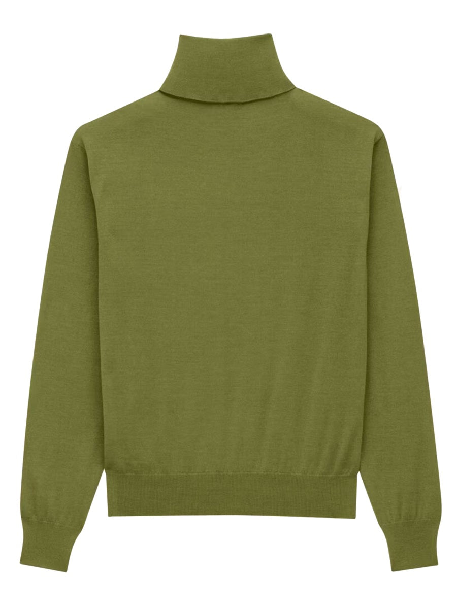 Saint Laurent Women Cashmere, Wool And Silk Turtleneck Pullover SAINT LAURENT