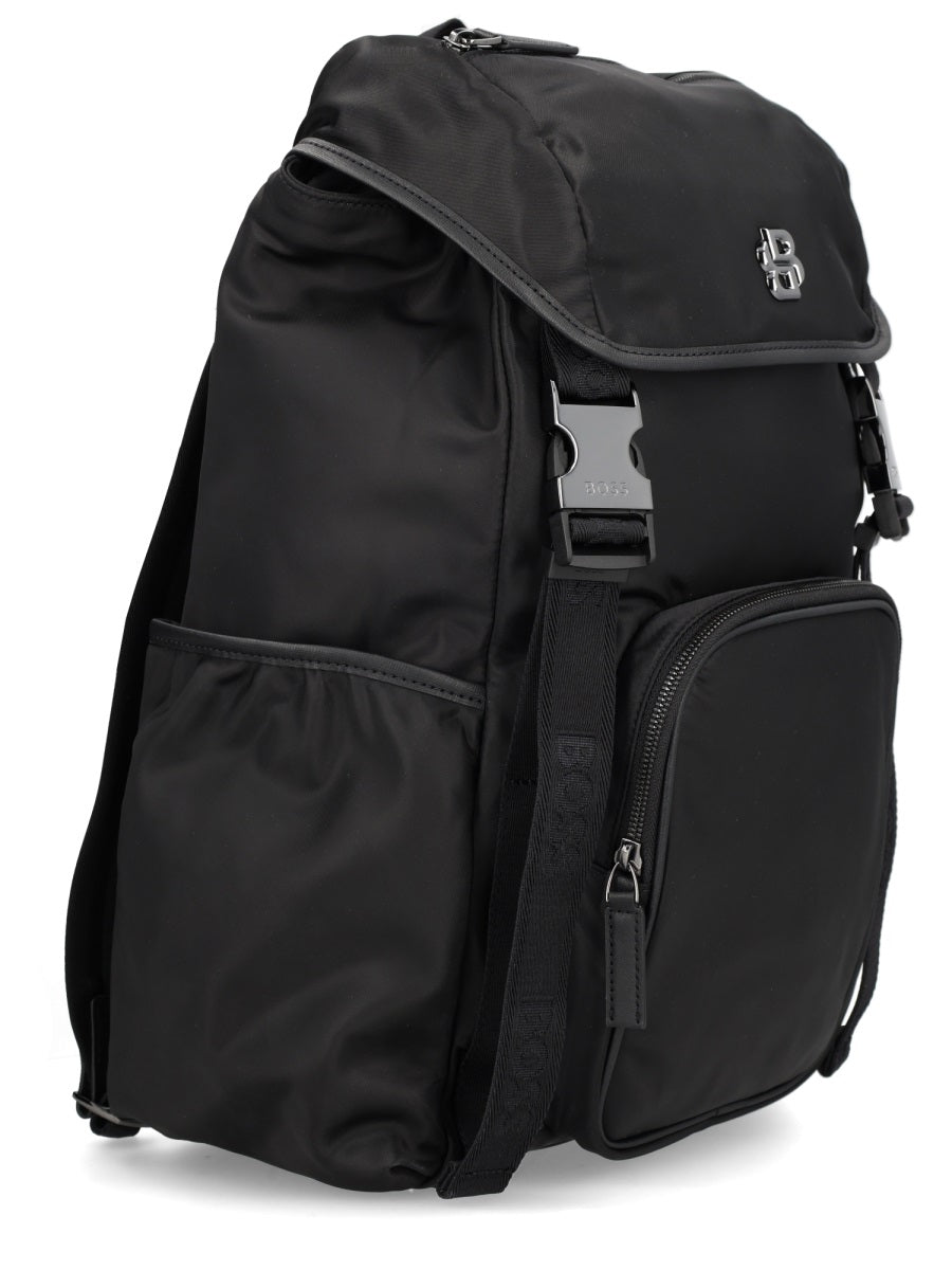 Boss Men Zaino Con Logo Monogramma BOSS