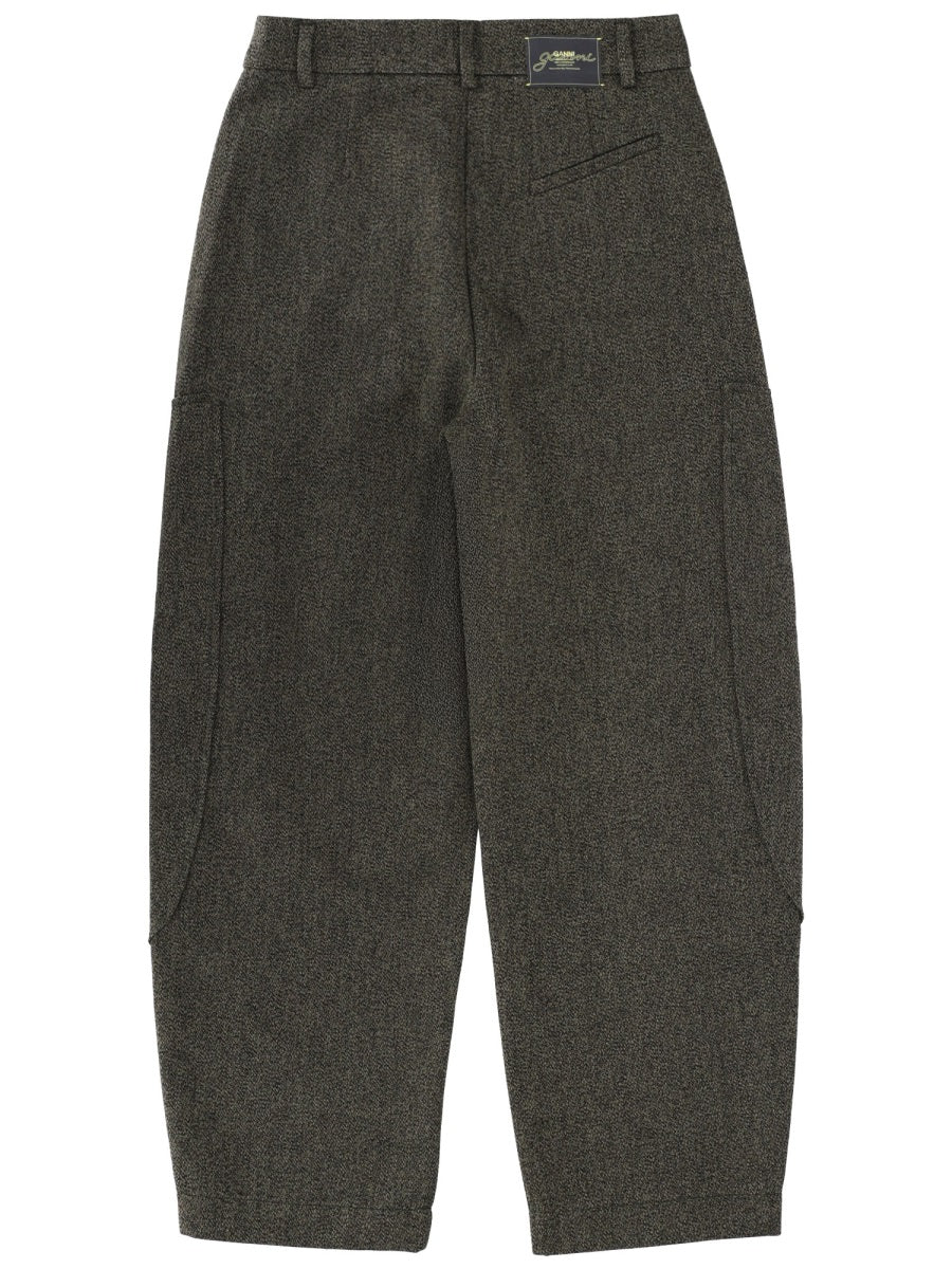 Ganni Women Pants "Mouline" GANNI