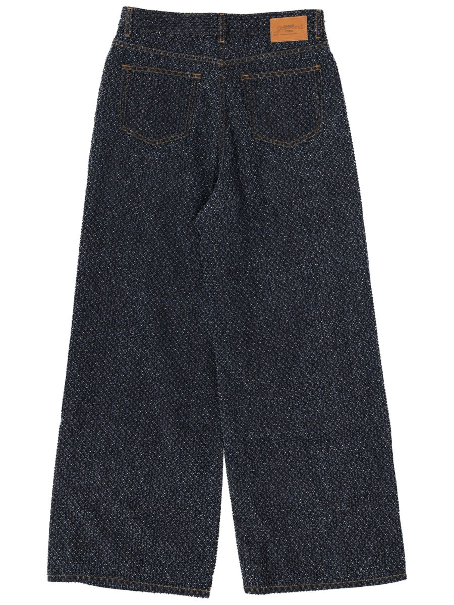 Ganni Women Jeans "Tweed" GANNI