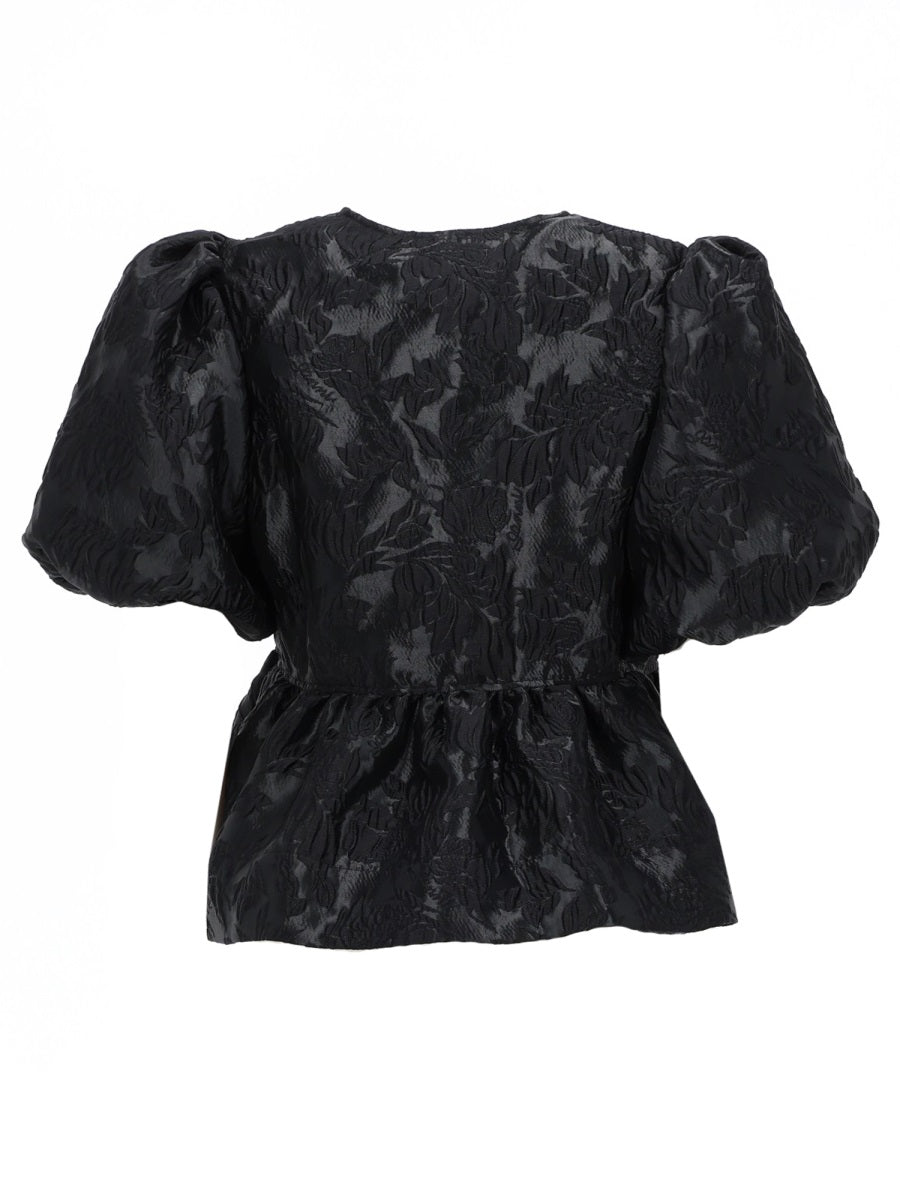 Ganni Women Top "Peplum" GANNI