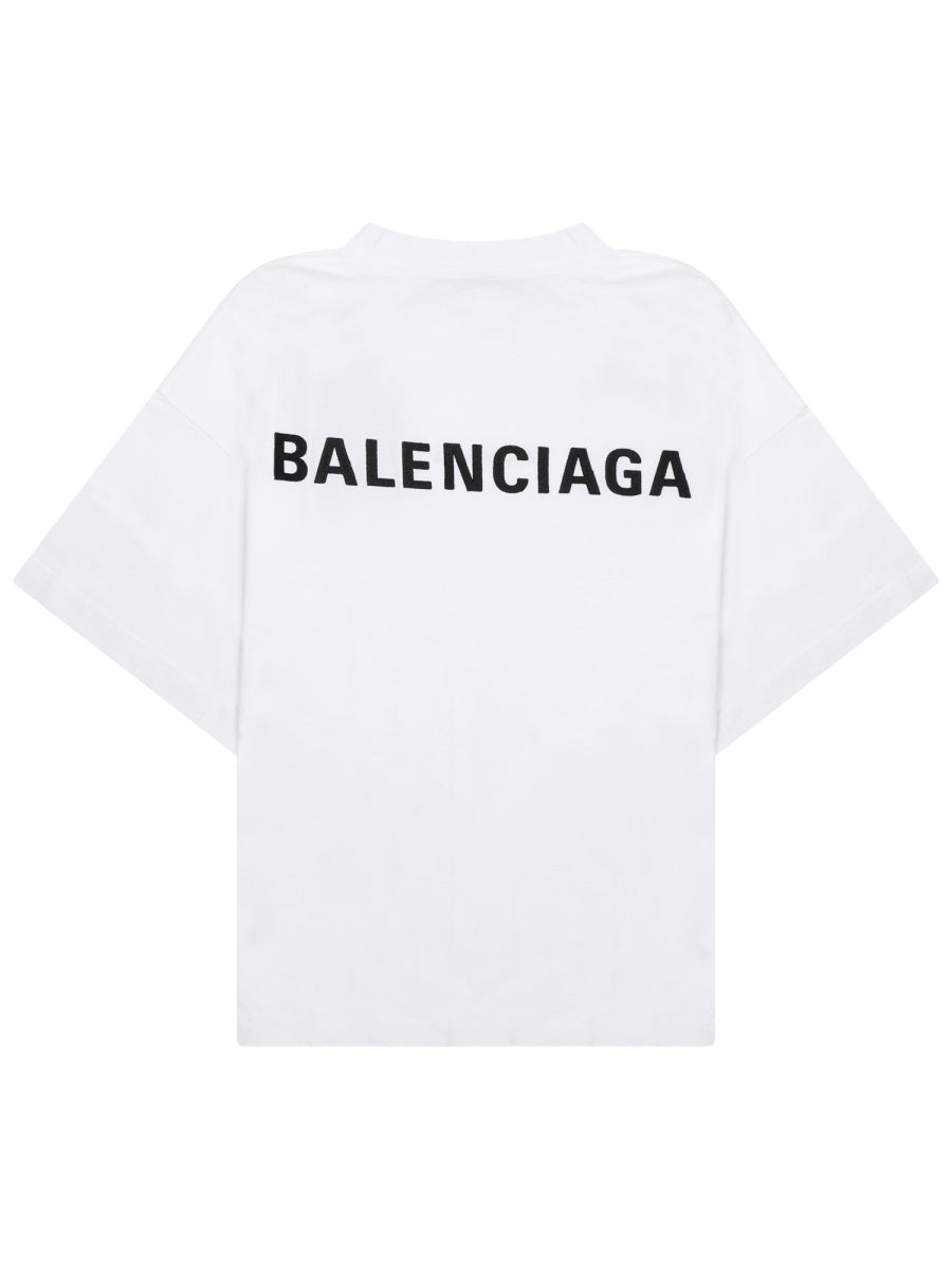 Balenciaga Women T-Shirt With Logo BALENCIAGA
