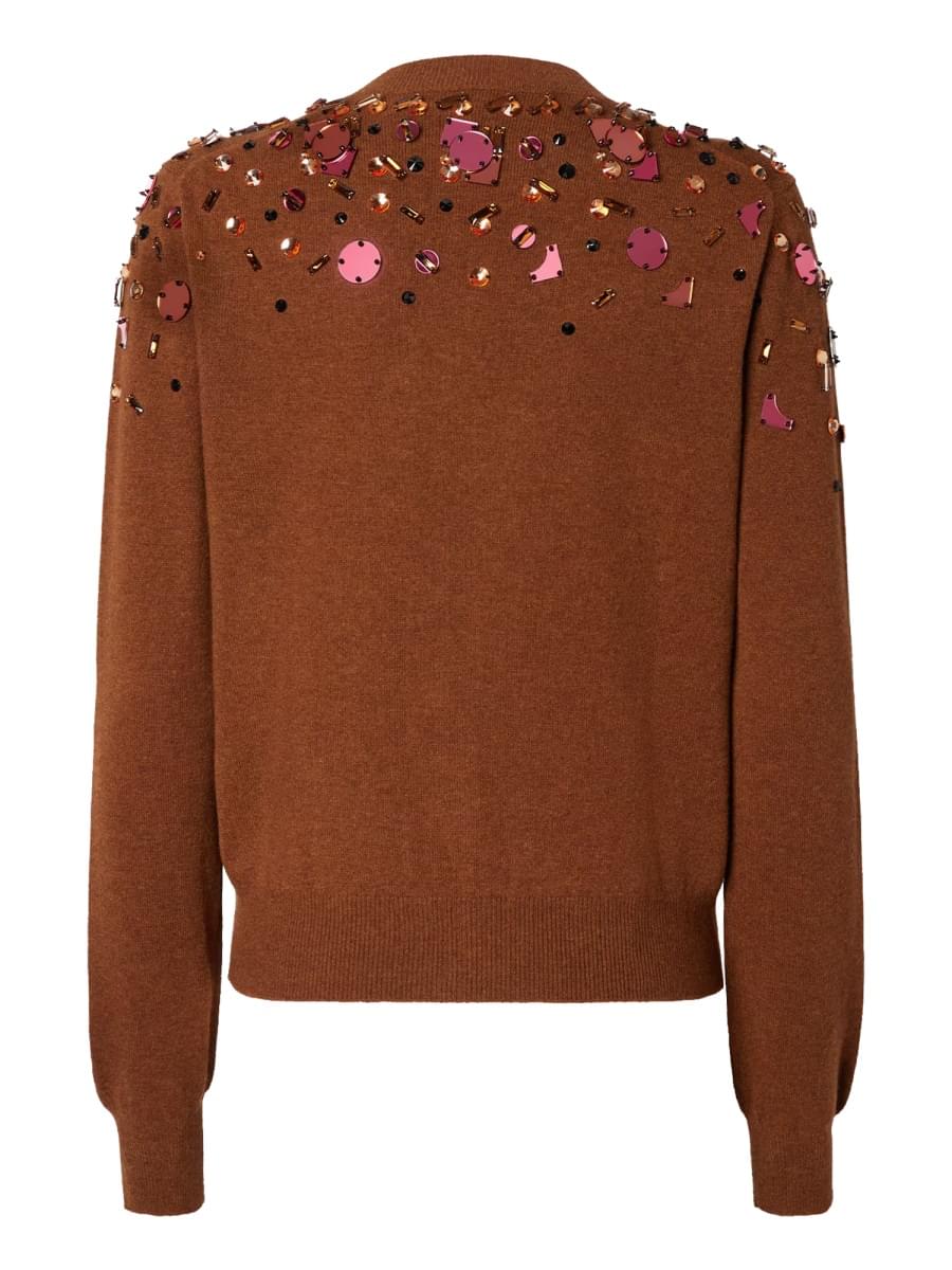 Fendi Women Fendi Women Sequined Cardigan FENDI