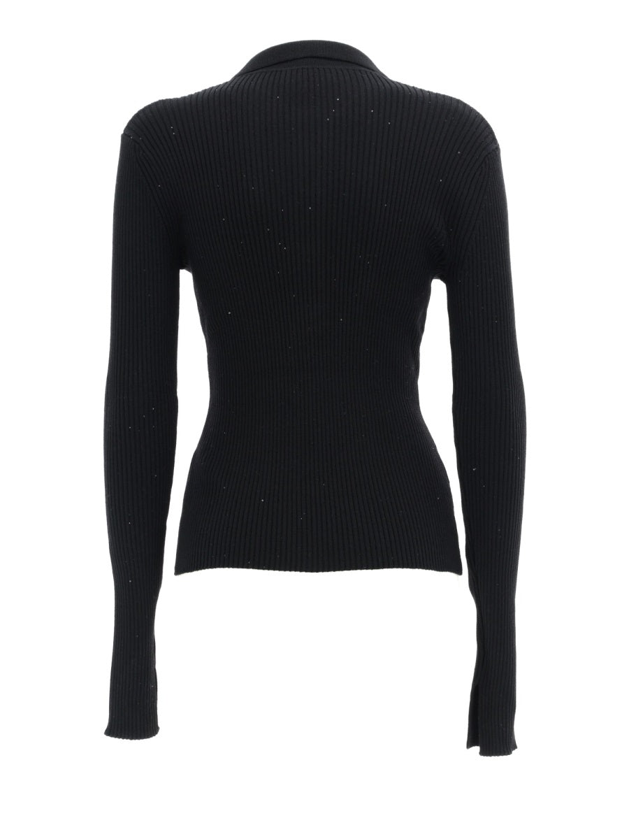 Ganni Women Wool Polo. GANNI