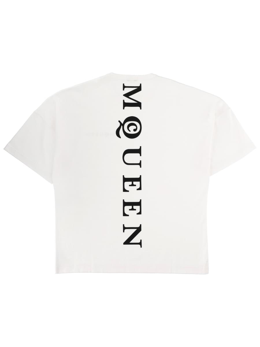Alexander Mcqueen Men T-Shirt With Logo ALEXANDER MCQUEEN