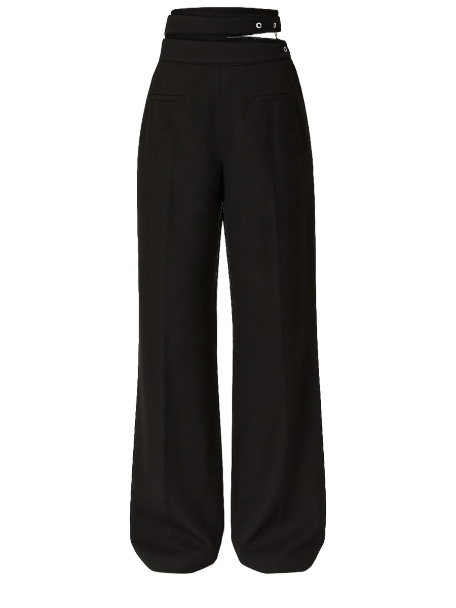 Chloé Women Wool Tailored Pants CHLOE