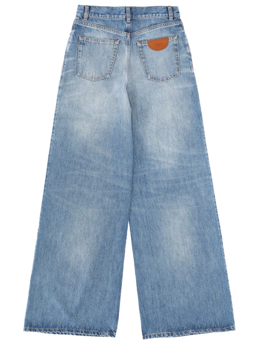 Chloé Women Wide Leg Jeans CHLOE
