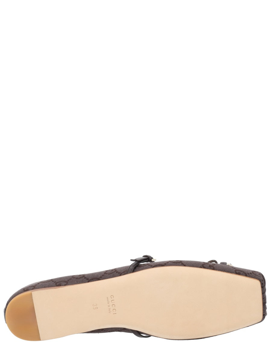Gucci Women Ballerina With Clamp GUCCI