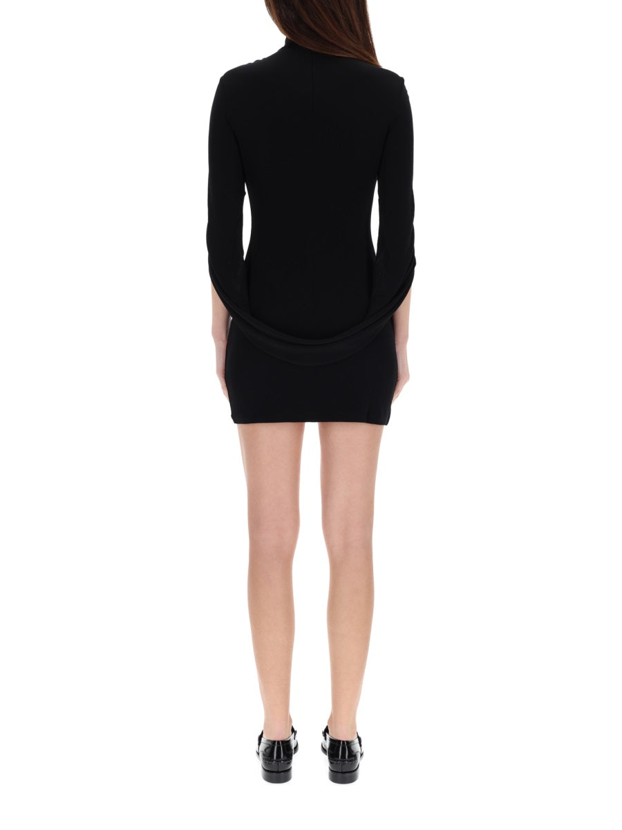 Alexander Wang Women Mini Draped Dress ALEXANDER WANG