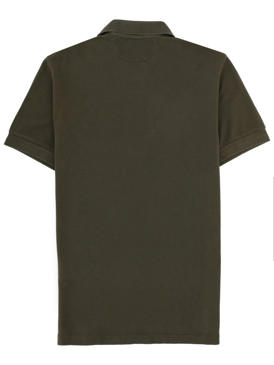 Tom Ford Men Lyocell And Cotton Polo Shirt TOM FORD