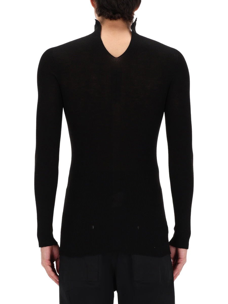 Rick Owens Men Ribbed "Tabard" Knit RICK OWENS