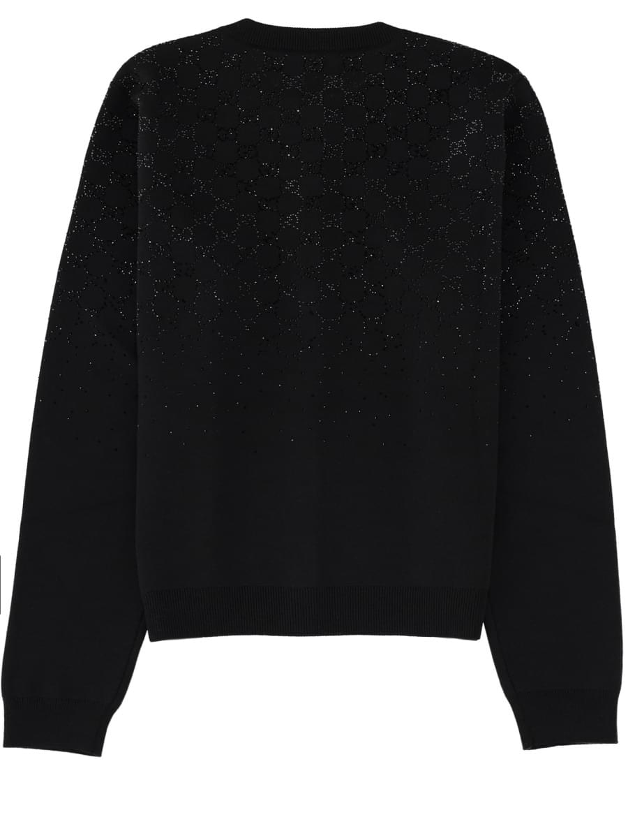 Gucci Women Cardigan With Crystals GUCCI