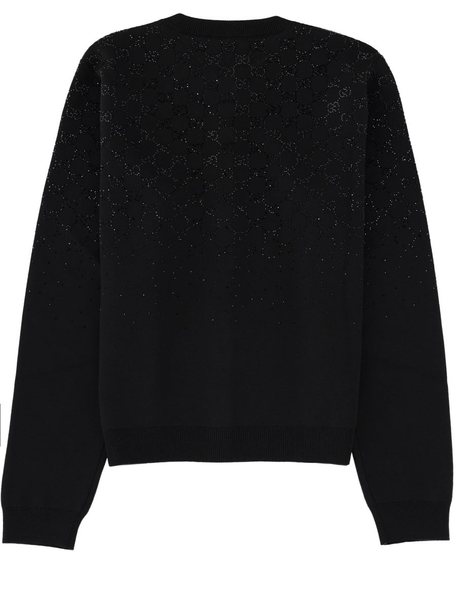 Gucci Women Cardigan With Crystals GUCCI