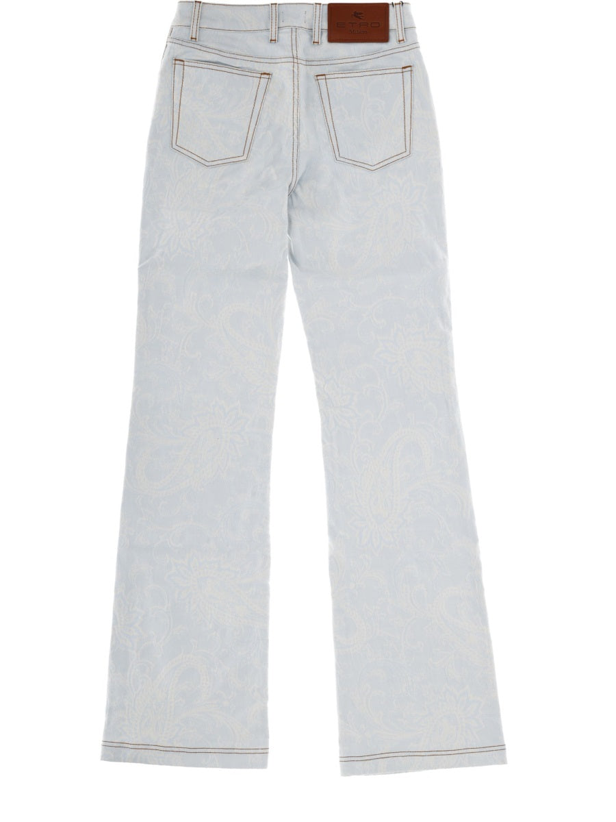 Etro Women Jeans With Paisley Pattern ETRO