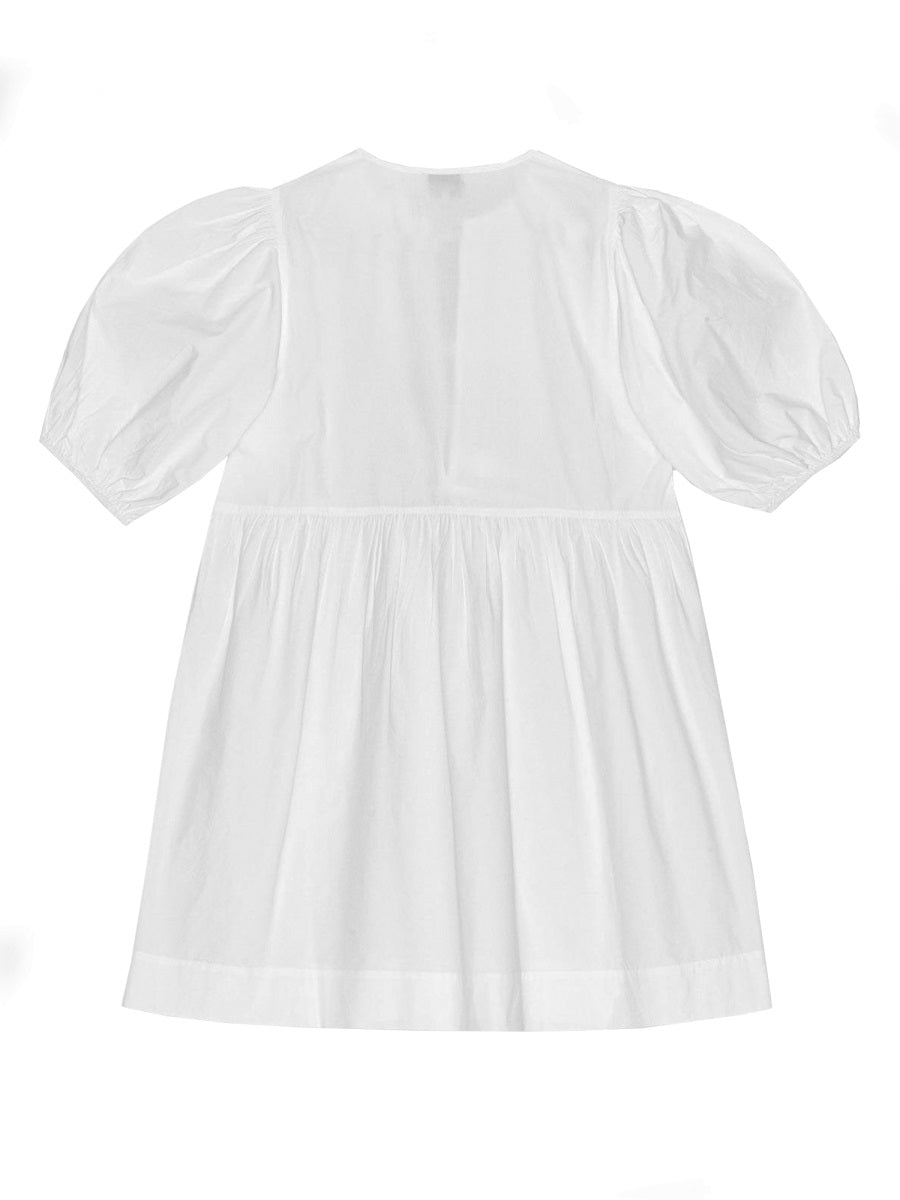 Ganni Women Poplin Mini Dress GANNI