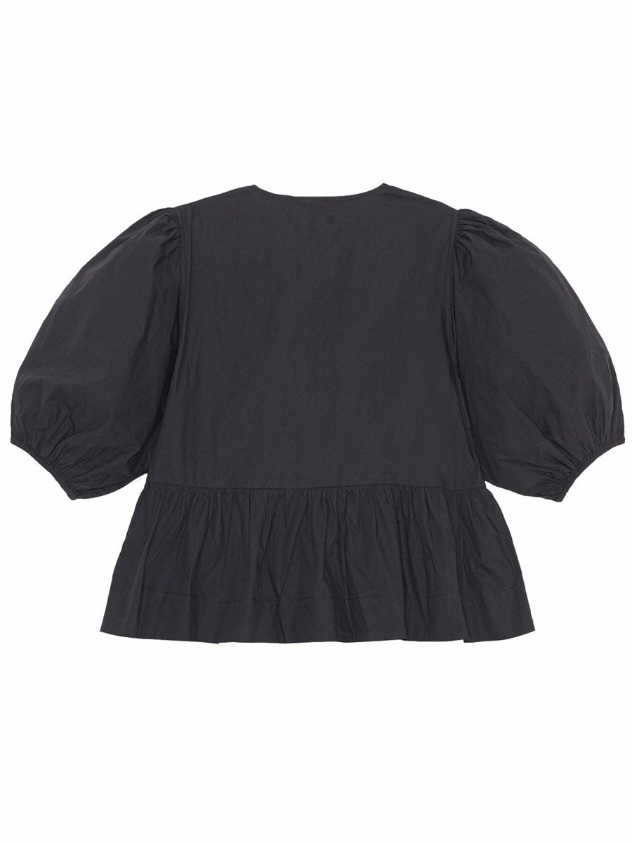 Ganni Women Poplin Shirt GANNI