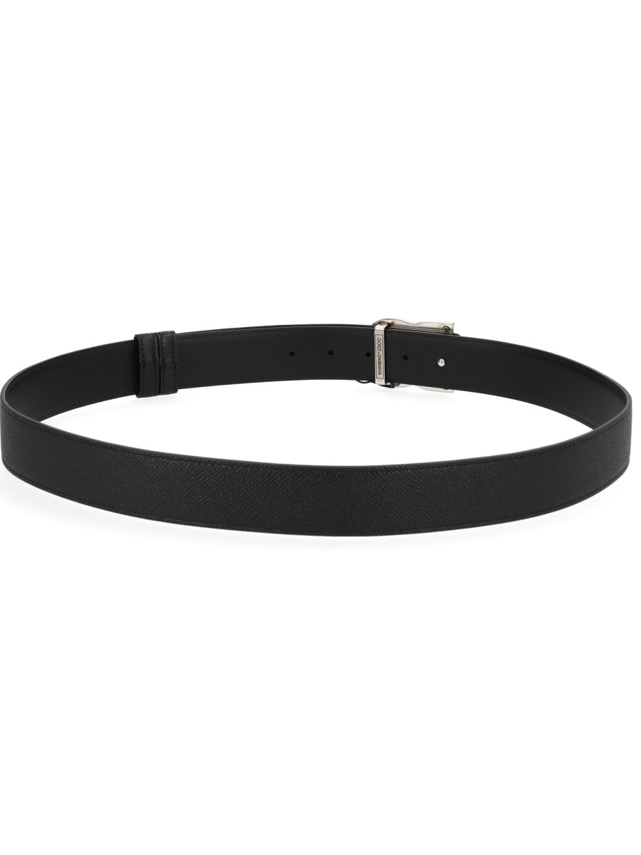 Dolce & Gabbana Men Leather Belt DOLCE & GABBANA