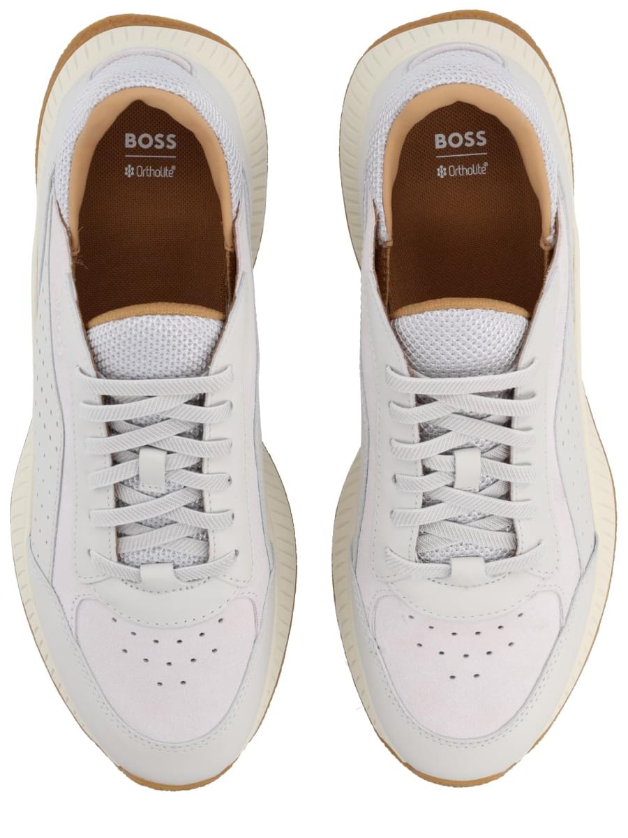 Boss Men Leather Sneaker BOSS