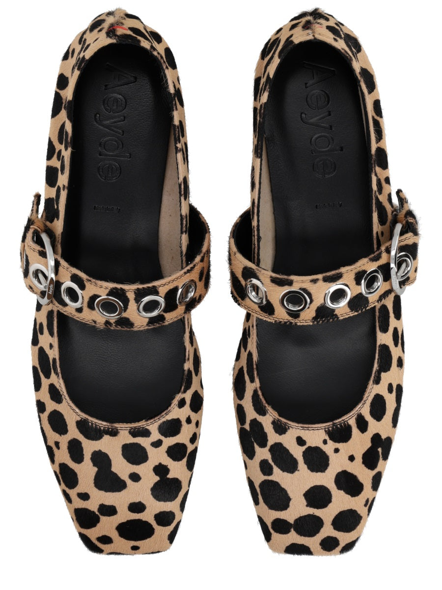 Aeyde Women "Uma Mary-Jane" Shoe With Eyelets AEYDE