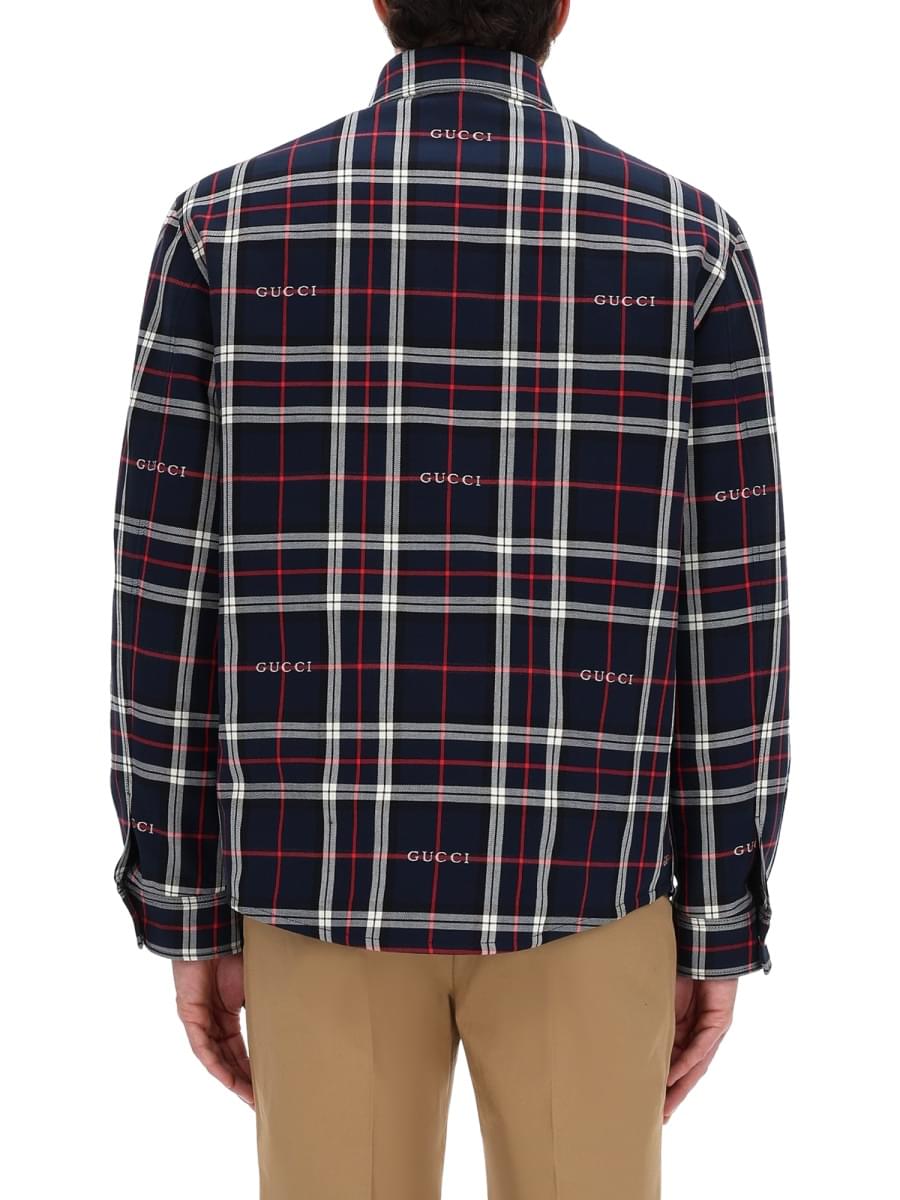 Gucci Men Overshirt With Logo GUCCI