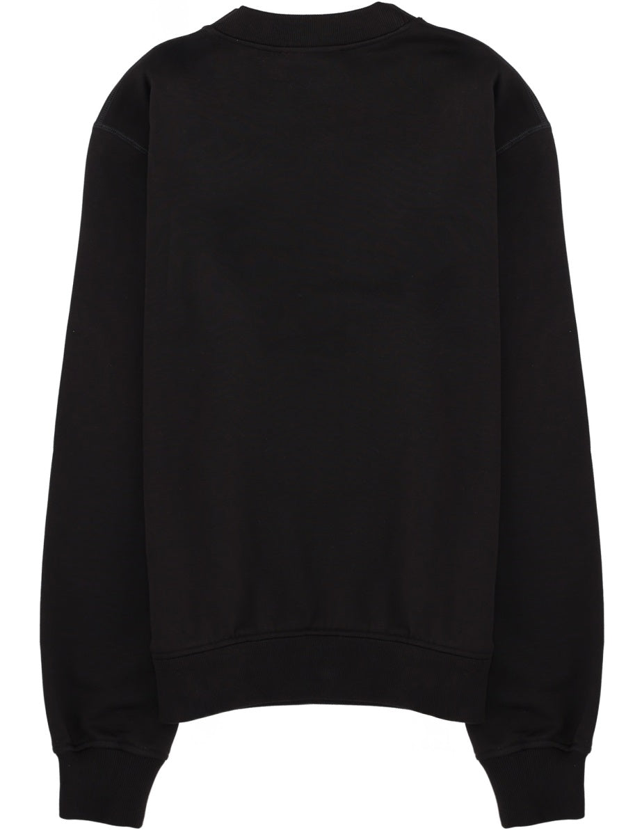 Dolce & Gabbana Men Sweatshirt With Logo Patch DOLCE & GABBANA