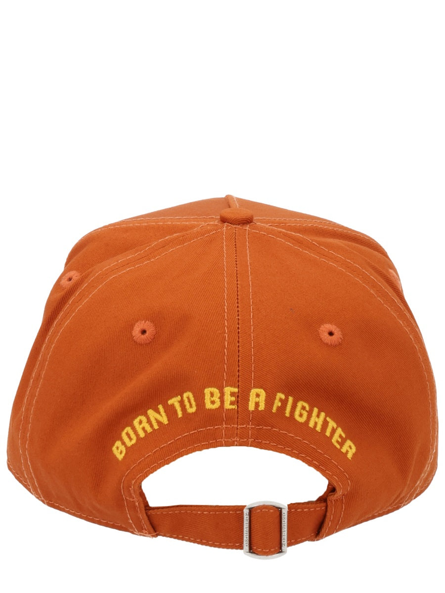 Dsquared Men Baseball Hat With Logo Patch