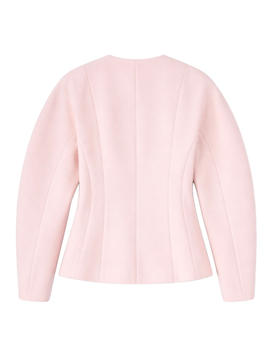 Ganni Women V-Neck Blazer GANNI