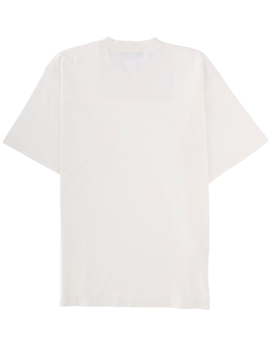 Stone Island Men T-Shirt With Logo Patch STONE ISLAND