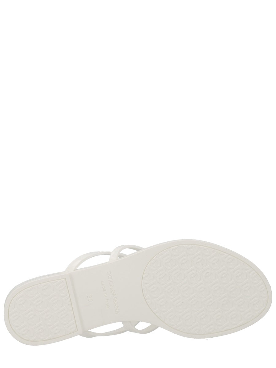 Dolce & Gabbana Women Slide With Logo DOLCE & GABBANA