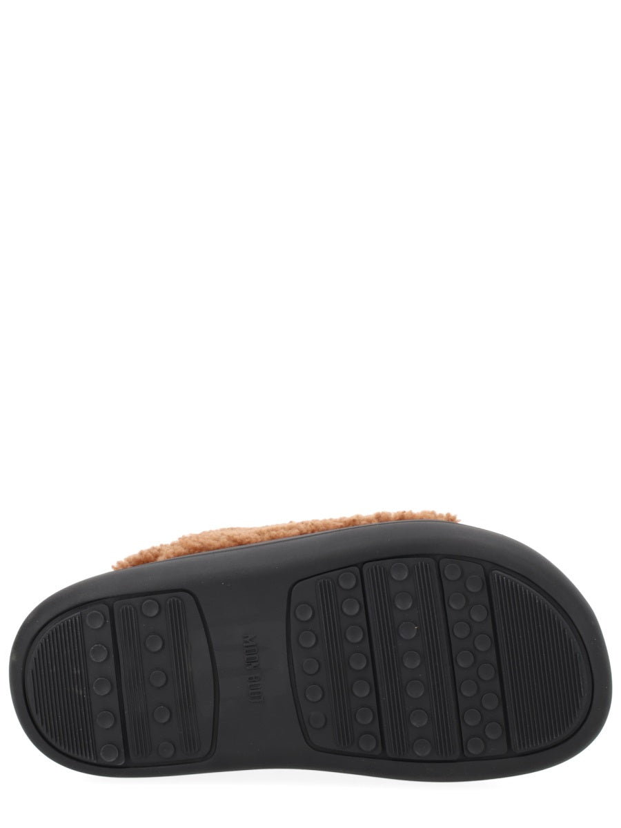 Moon Boot Women Shearling Sandal