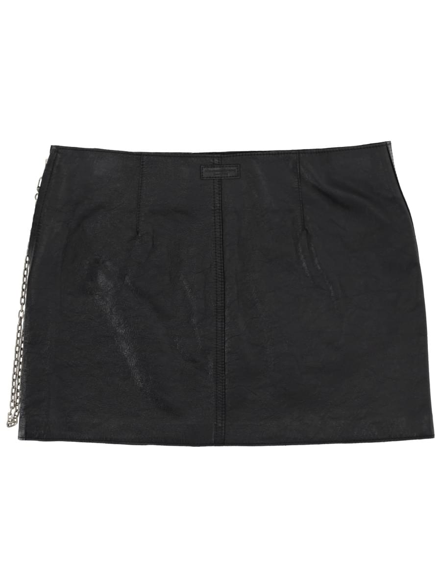 Alexander Wang Women Leather Miniskirt ALEXANDER WANG