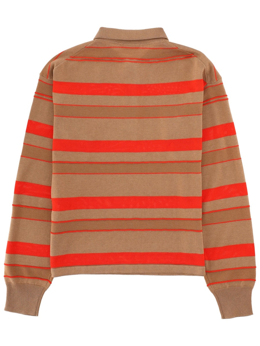 Jw Anderson Women Polo Shirt With Logo J.W. ANDERSON