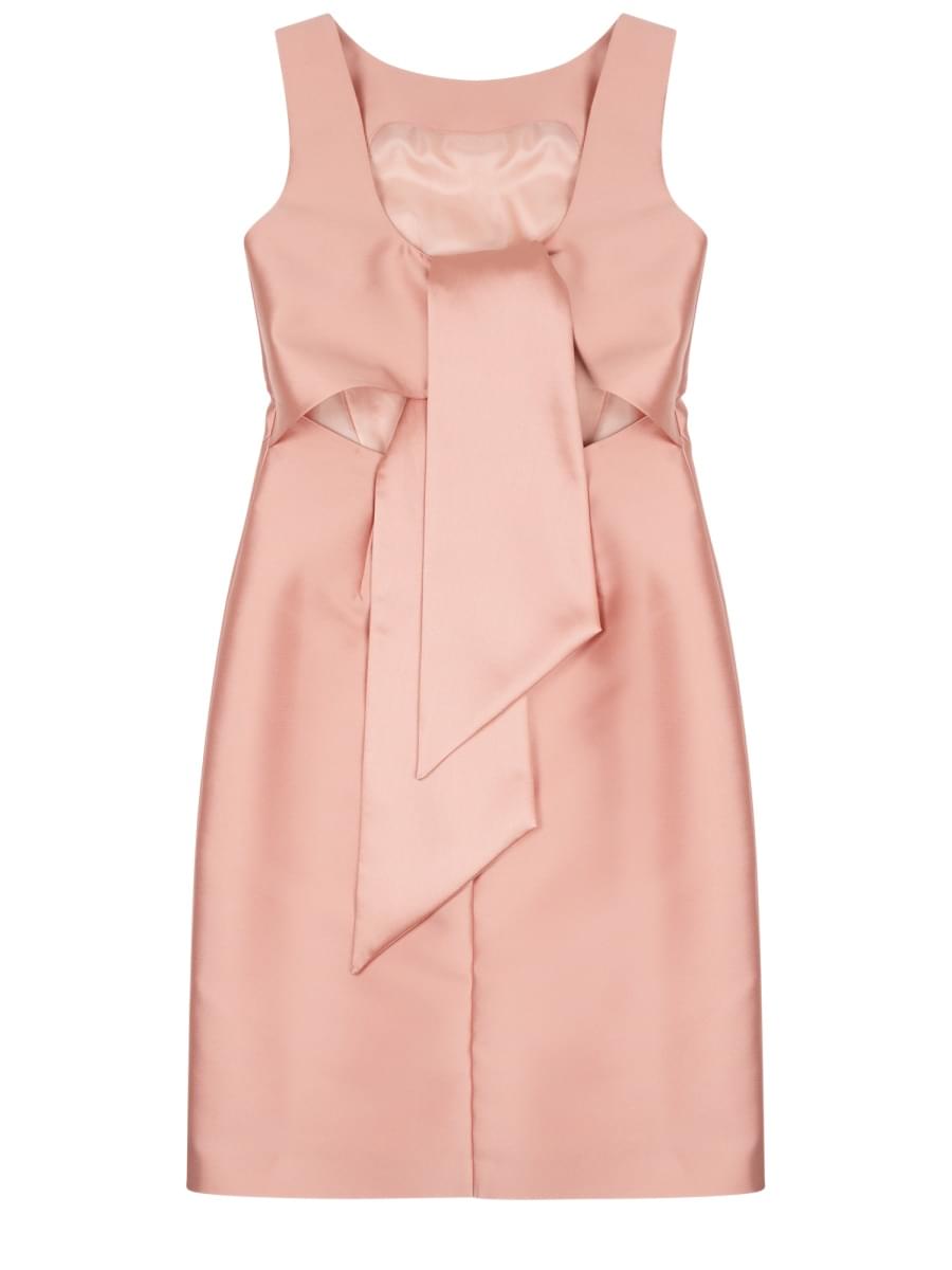 Alberta Ferretti Women Satin Midi Dress ALBERTA FERRETTI